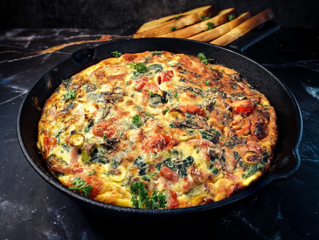 Mediterrane Mozaïek Frittata